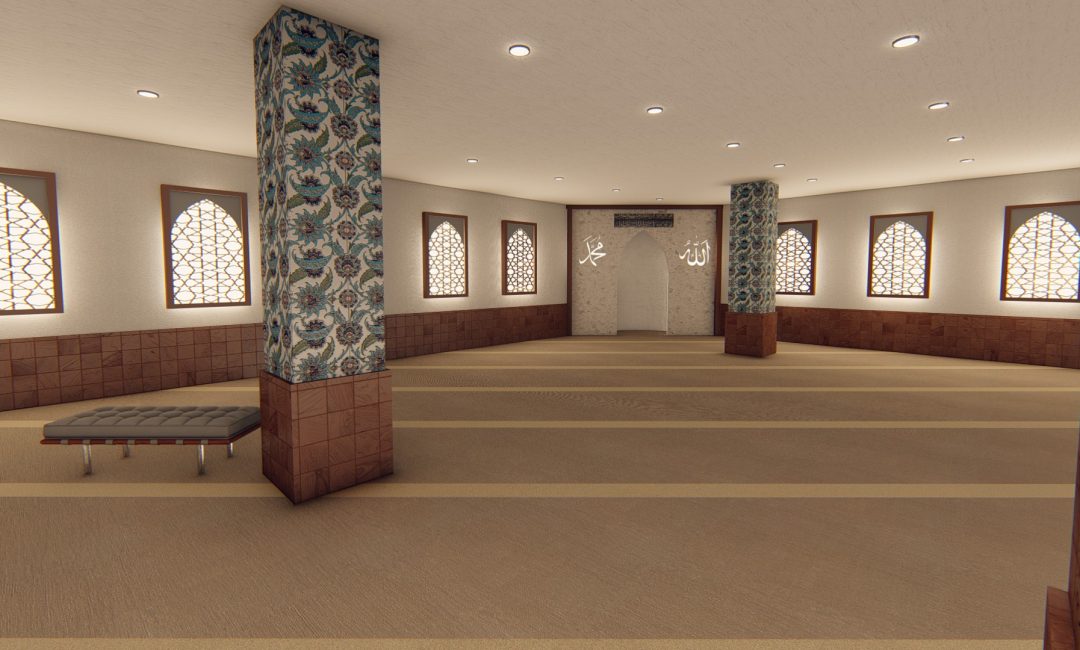 prayer room, interior fitouts